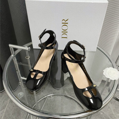 High Quality Luxury Dior Mary Jane High Heels – Style 33318 product detail
