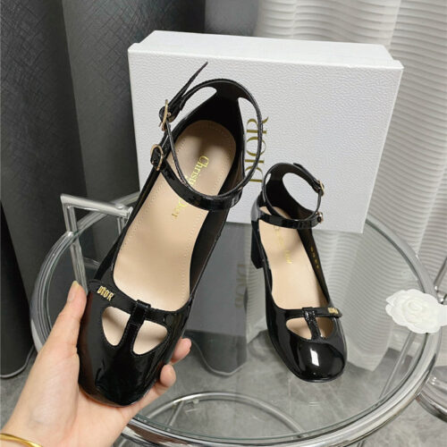 High Quality Luxury Dior Mary Jane High Heels – Style 33318 alternate view