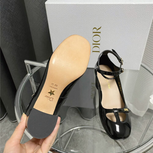 High Quality Luxury Dior Mary Jane High Heels – Style 33318 product detail