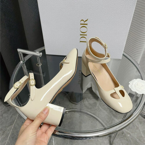 High Quality Luxury Dior Mary Jane High Heels product detail