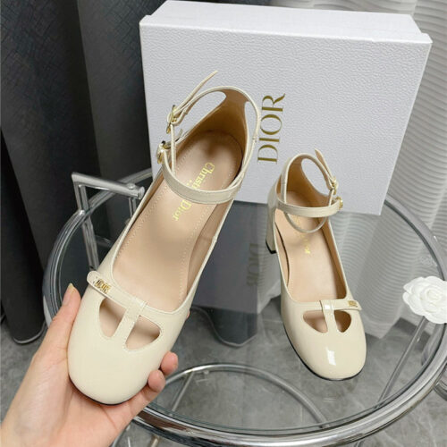 High Quality Luxury Dior Mary Jane High Heels alternate view
