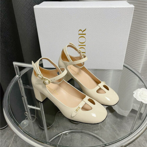 High Quality Luxury Dior Mary Jane High Heels