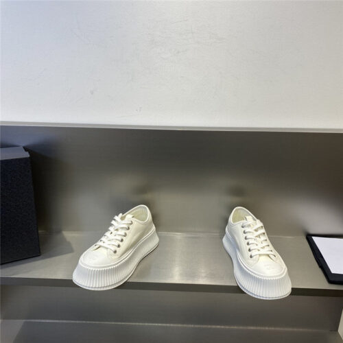 High Quality Luxury Chanel Latest Full Leather Platform Biscuit Shoes – Style 34822 product detail