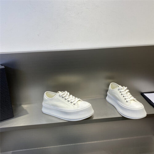 High Quality Luxury Chanel Latest Full Leather Platform Biscuit Shoes – Style 34822