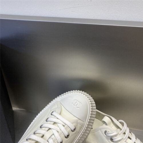 High Quality Luxury Chanel Latest Full Leather Platform Biscuit Shoes – Style 34822 product detail