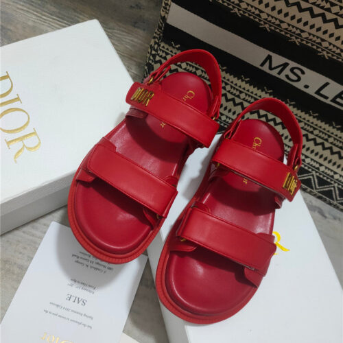 High Quality Luxury Dior Mizza Pattern Dioract Sandals – Style 50150 alternate view
