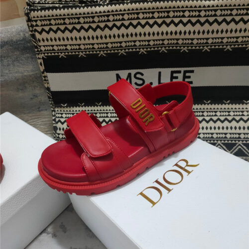 High Quality Luxury Dior Mizza Pattern Dioract Sandals – Style 50150 product detail