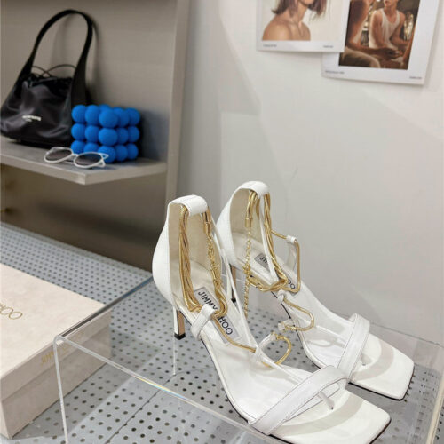 High Quality Luxury Jimmy Choo Simple Temperament Sandals
