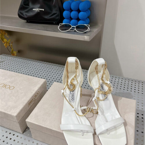 High Quality Luxury Jimmy Choo Simple Temperament Sandals product detail