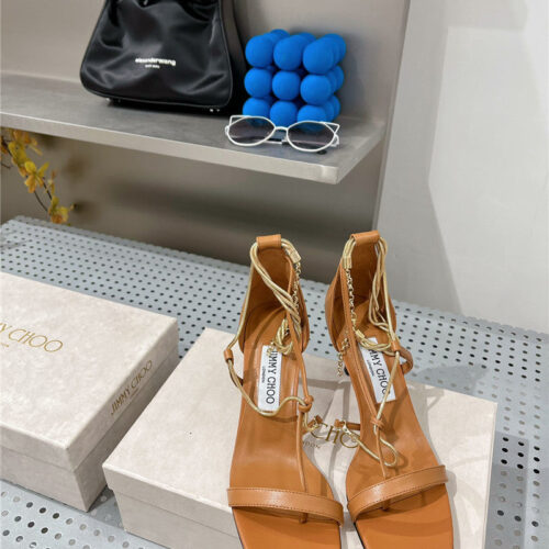 High Quality Luxury Jimmy Choo Simple Temperament Sandals – Style 26807 product detail