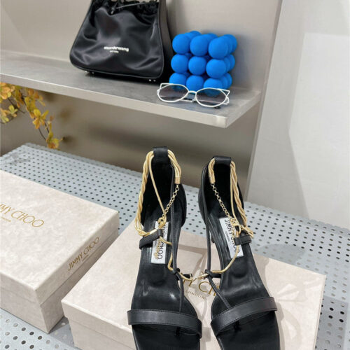High Quality Luxury Jimmy Choo Simple Temperament Sandals – Style 49399 product detail