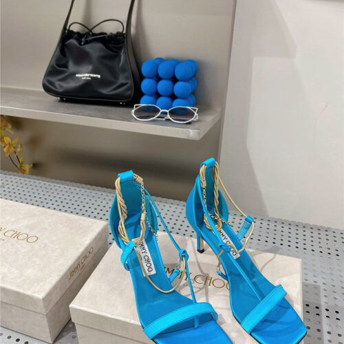 High Quality Luxury Jimmy Choo Simple Temperament Sandals – Style 87255