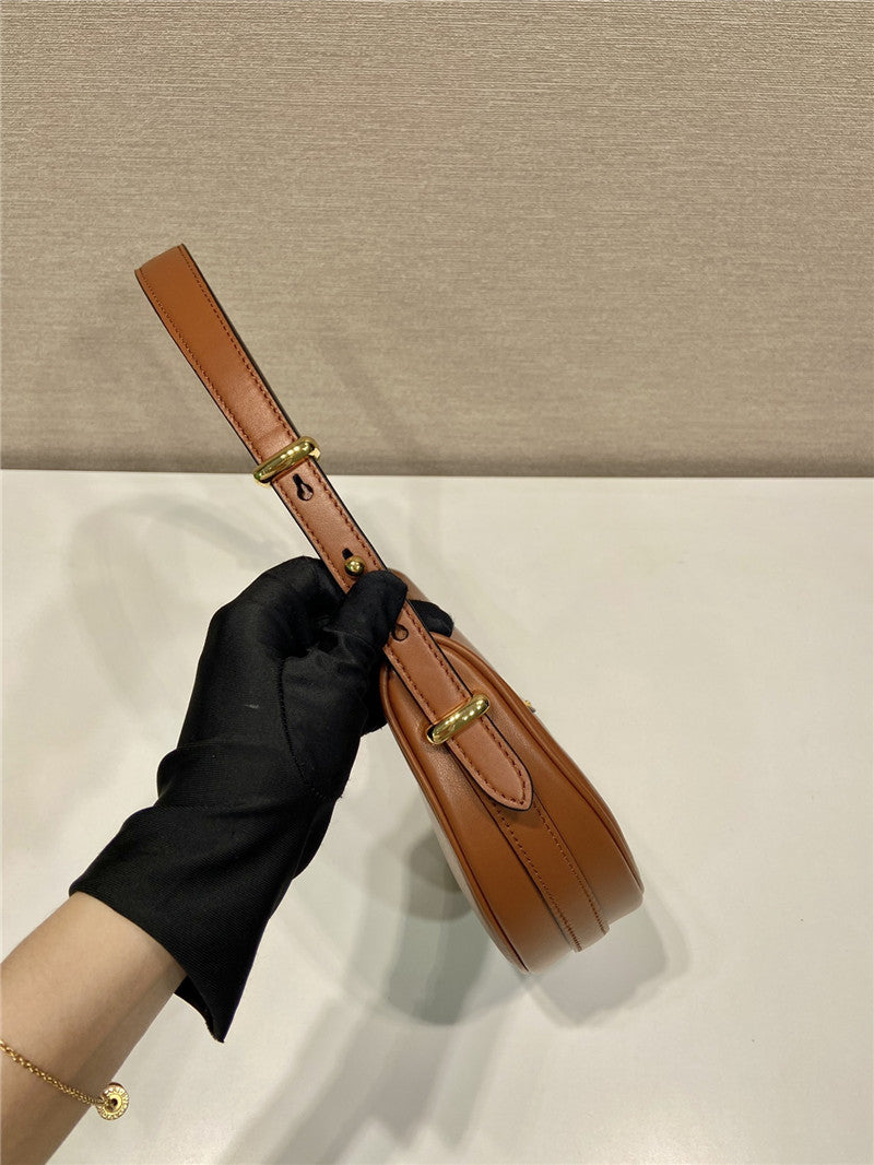 High Quality Luxury Prada Moon Leather Shoulder Bag – Style 26918 product detail