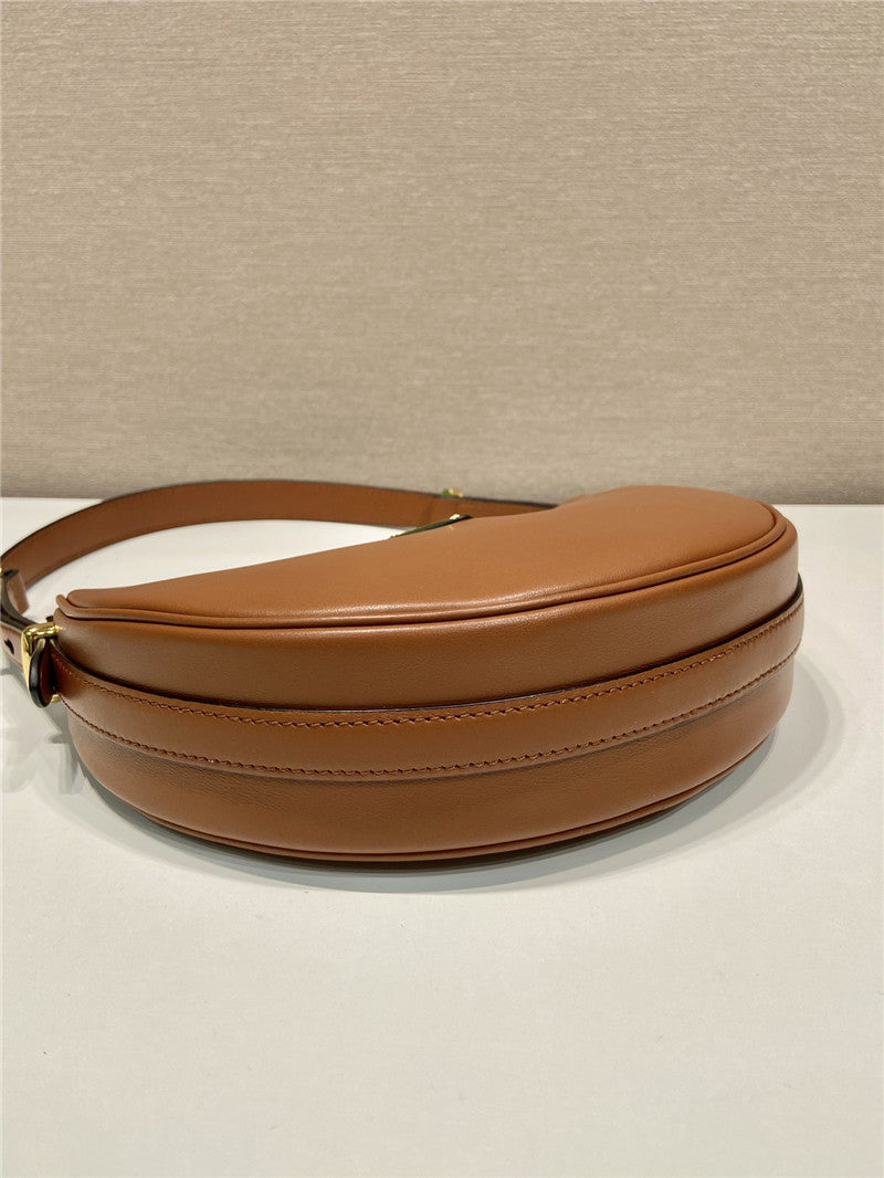 High Quality Luxury Prada Moon Leather Shoulder Bag – Style 26918 product detail