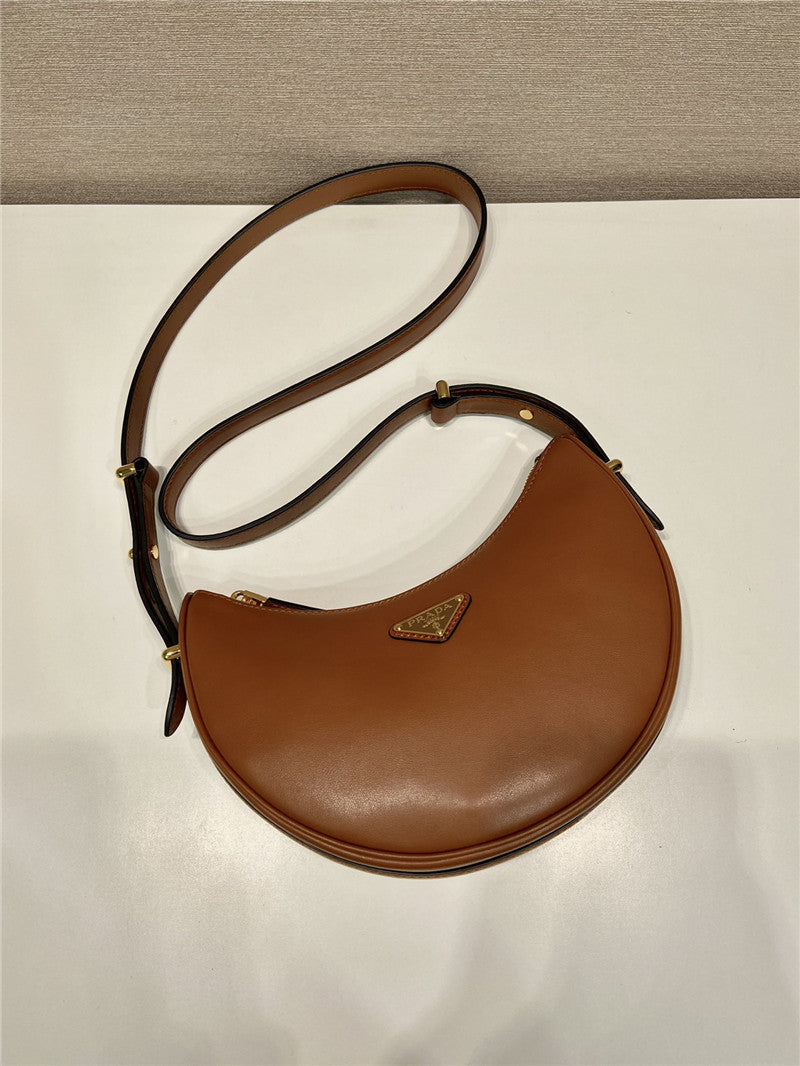 High Quality Luxury Prada Moon Leather Shoulder Bag – Style 26918 product detail