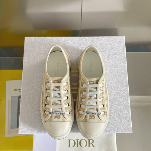 High Quality Luxury Dior Couple Platform Canvas Shoes – Style 76038 product detail
