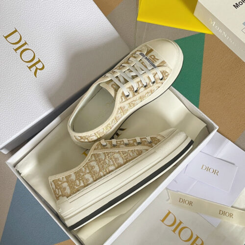 High Quality Luxury Dior Couple Platform Canvas Shoes – Style 76038 product detail