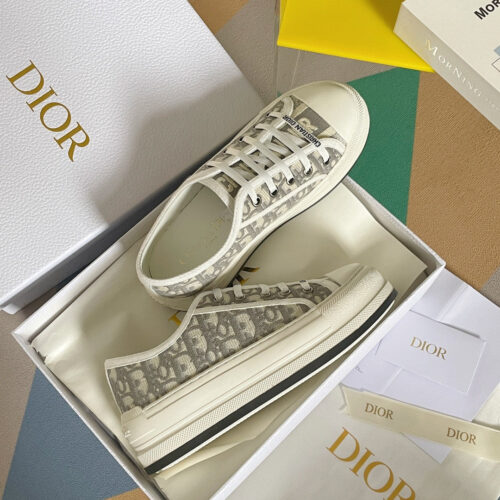 High Quality Luxury Dior Couple Platform Canvas Shoes – Style 98630 product detail