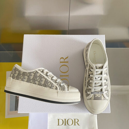 High Quality Luxury Dior Couple Platform Canvas Shoes – Style 98630 product detail