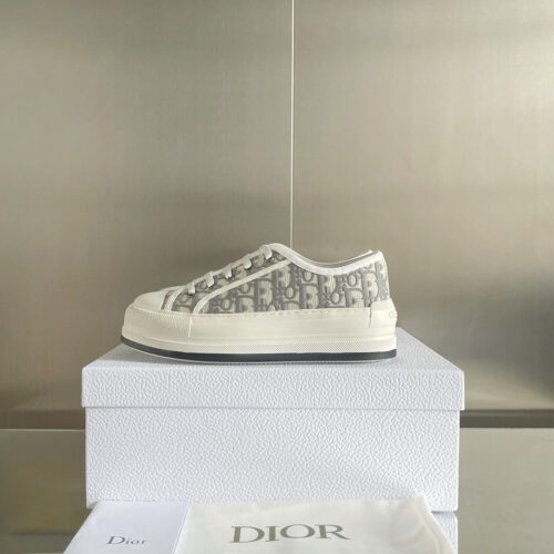 High Quality Luxury Dior Couple Platform Canvas Shoes – Style 98630 alternate view