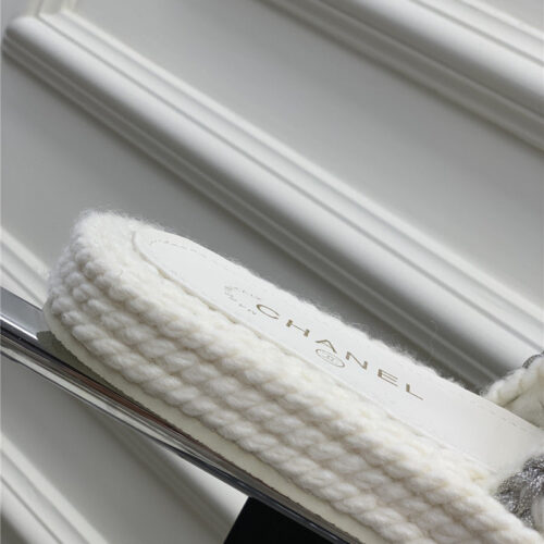 High Quality Luxury Chanel New Woven Slippers – Style 36262 product detail