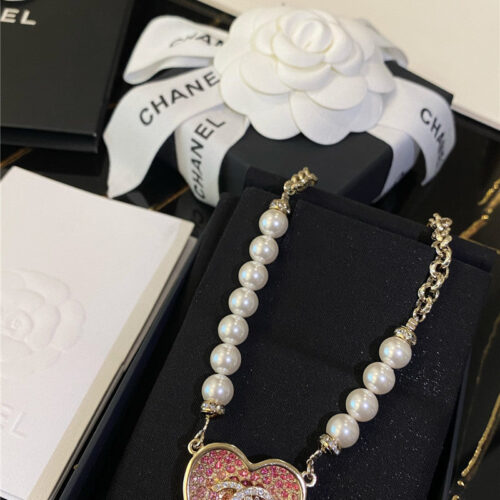 High Quality Luxury Chanel Handmade Diamond Necklace product detail