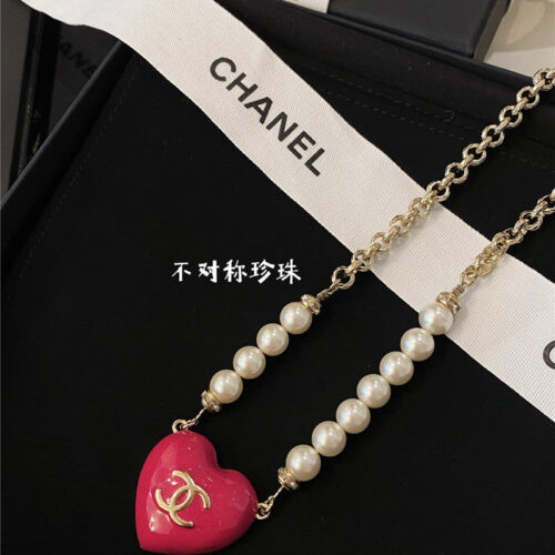 High Quality Luxury Chanel Handmade Diamond Necklace alternate view