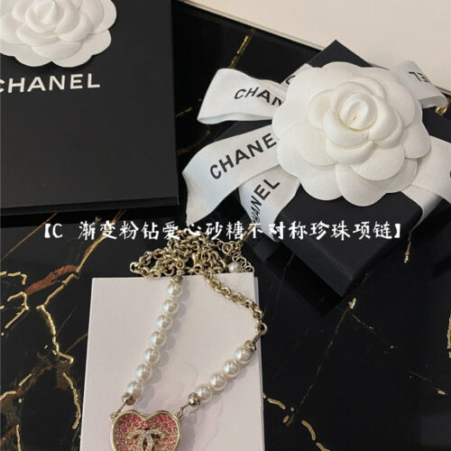 High Quality Luxury Chanel Handmade Diamond Necklace product detail
