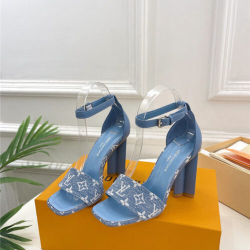 High Quality Luxury Louis Vuitton Plum Blossom And Sandals