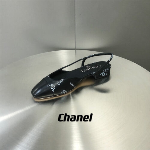 High Quality Luxury Chanel Slingback Single Shoes – Style 37318 product detail