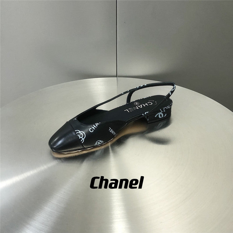 High Quality Luxury Chanel Slingback Single Shoes – Style 37318 product detail