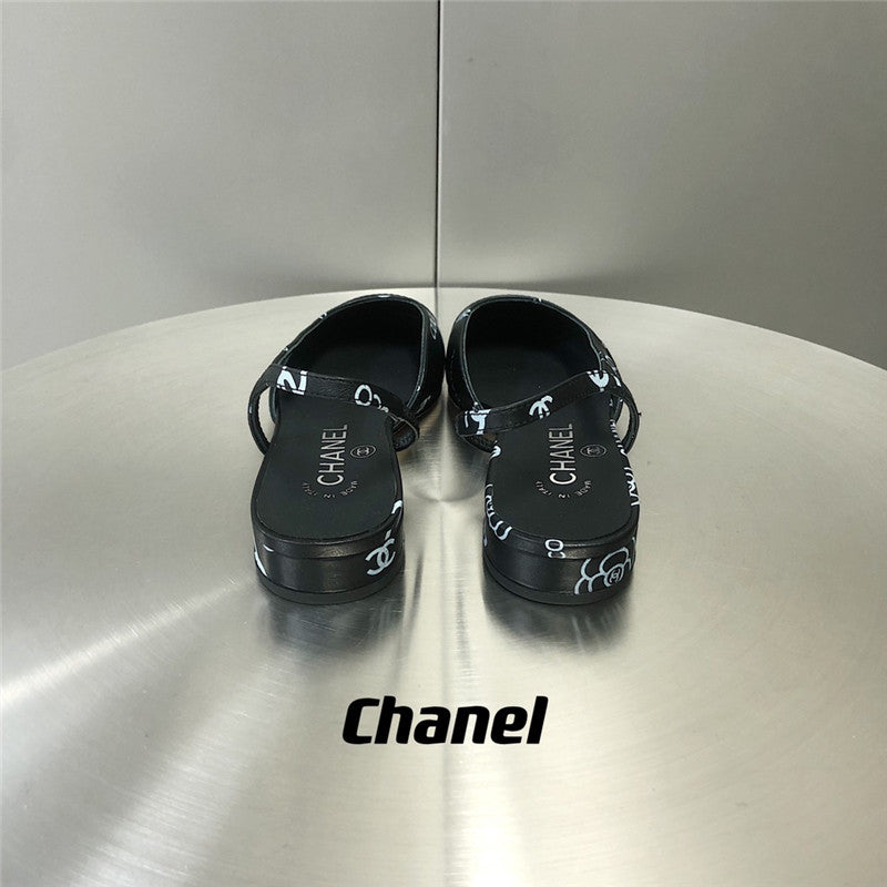 High Quality Luxury Chanel Slingback Single Shoes – Style 37318 product detail