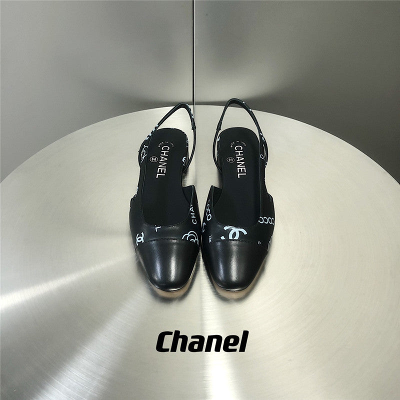 High Quality Luxury Chanel Slingback Single Shoes – Style 37318 product detail