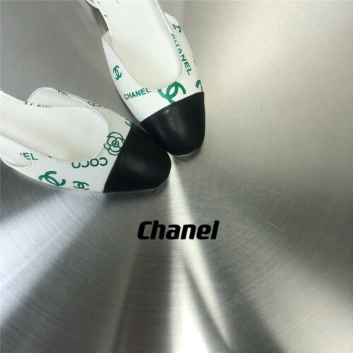 High Quality Luxury Chanel Slingback Single Shoes – Style 02854 product detail