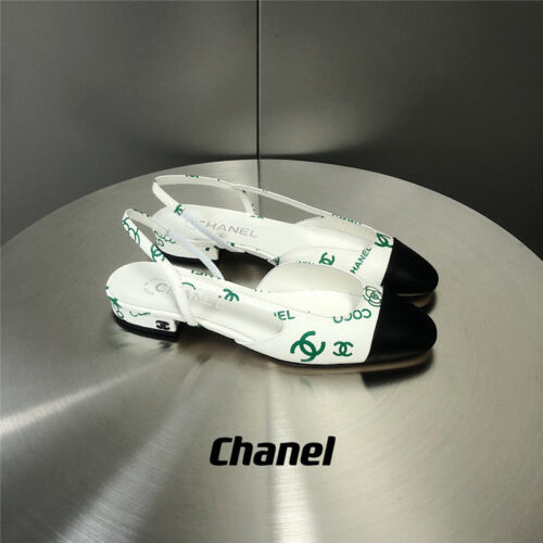 High Quality Luxury Chanel Slingback Single Shoes – Style 02854