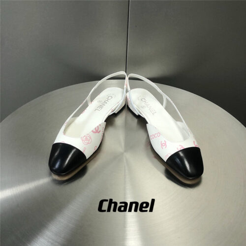High Quality Luxury Chanel Slingback Single Shoes alternate view