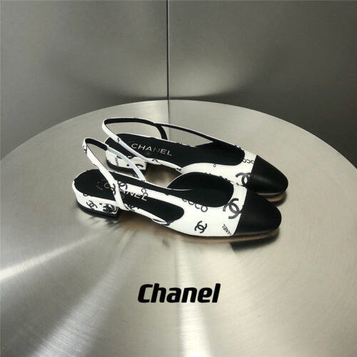 High Quality Luxury Chanel Slingback Single Shoes – Style 32230
