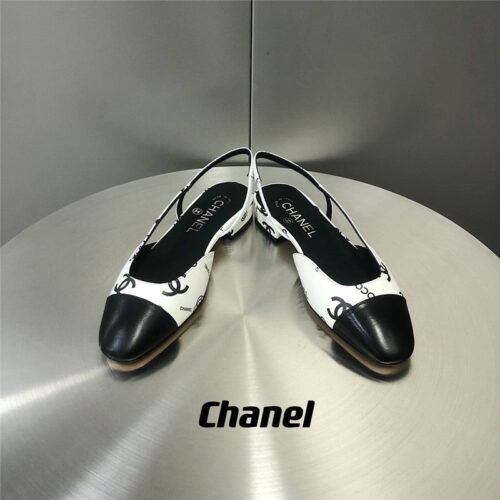 High Quality Luxury Chanel Slingback Single Shoes – Style 32230 alternate view