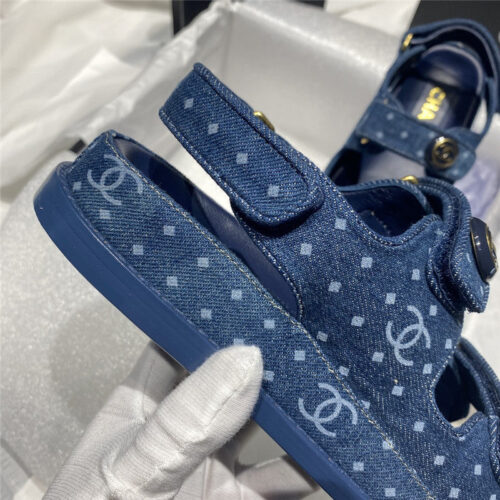 High Quality Luxury Chanel New Velcro Sandals – Style 88838 product detail