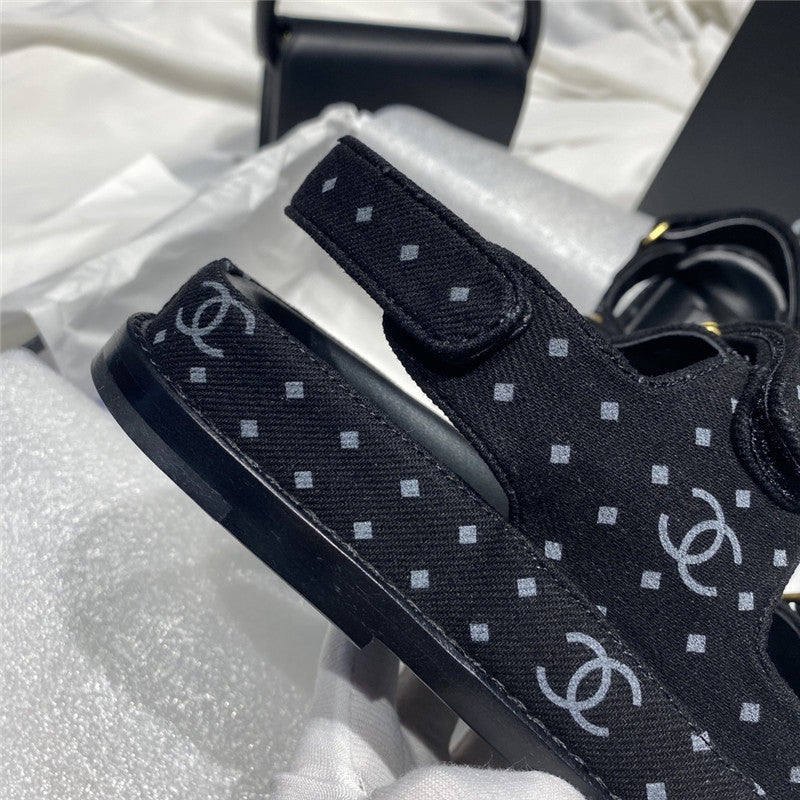High Quality Luxury Chanel New Velcro Sandals – Style 87142 product detail