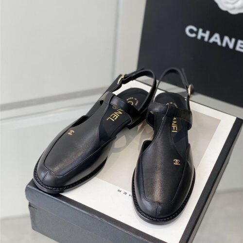 High Quality Luxury Chanel New Classic Preppy Sandals product detail