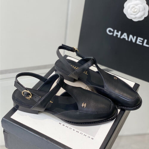 High Quality Luxury Chanel New Classic Preppy Sandals