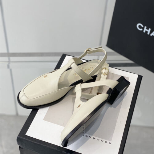 High Quality Luxury Chanel New Classic Preppy Sandals – Style 47270 product detail