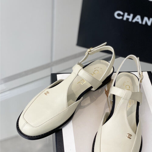 High Quality Luxury Chanel New Classic Preppy Sandals – Style 47270 product detail