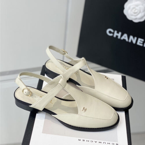 High Quality Luxury Chanel New Classic Preppy Sandals – Style 47270 product detail