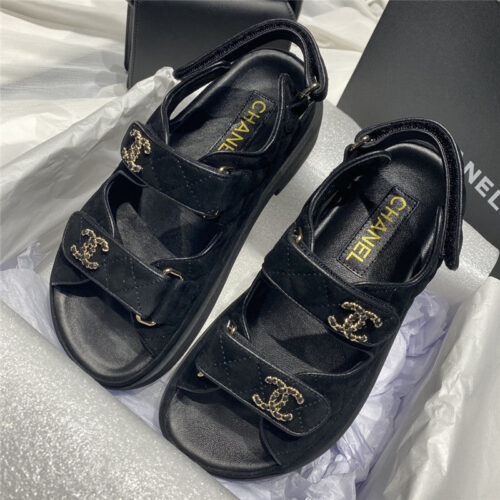High Quality Luxury Chanel Bow Beach Sandals – Style 18790