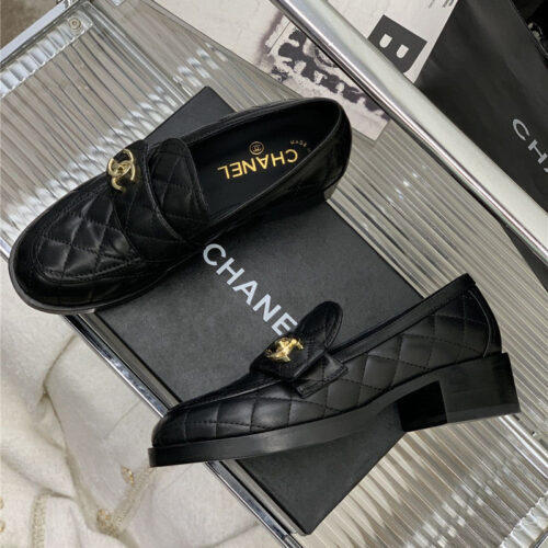 High Quality Luxury Chanel Double C Logo Shoes – Style 32742 alternate view