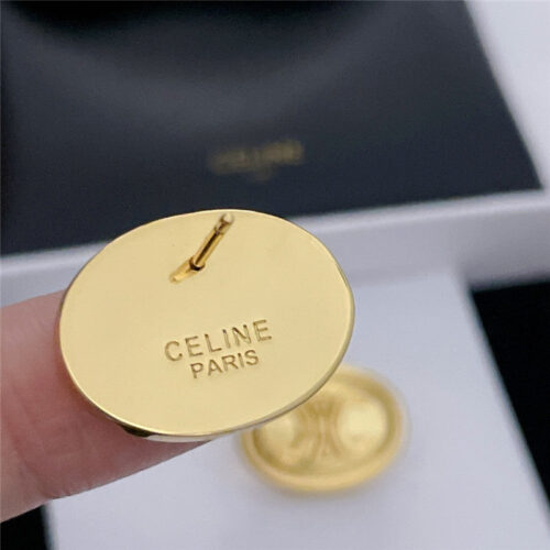 High Quality Luxury Celine Arc De Triomphe Logo Stud Earrings product detail
