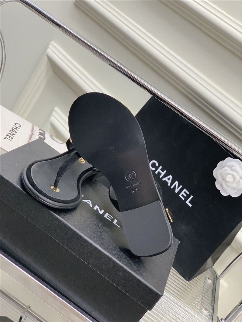 High Quality Luxury Chanel Double C Logo Sandals product detail