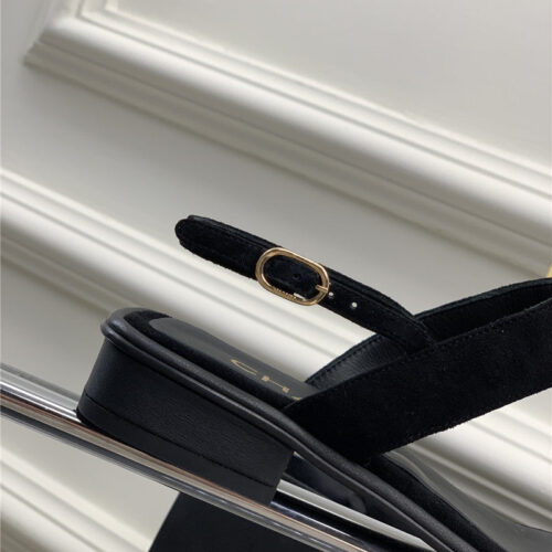 High Quality Luxury Chanel Double C Logo Sandals product detail